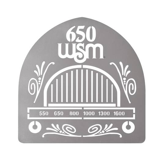 American Art Decor Grand Ole Opry WSM Radio Laser Cut Metal Plaque - 16" x 16"